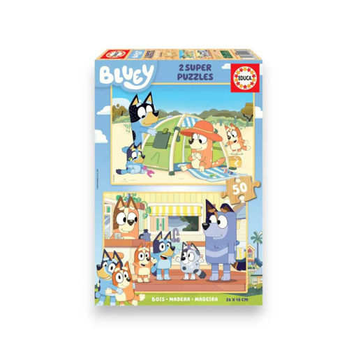 Picture of 2 X 50PCS PUZZLE BLUEY